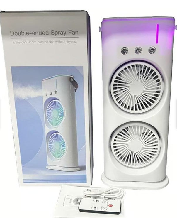 Ventilador Doble Aspa Humidificador